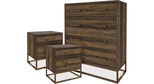 Haze Tallboy & Bedsides x 2 Haze Tallboy & Bedsides x 2